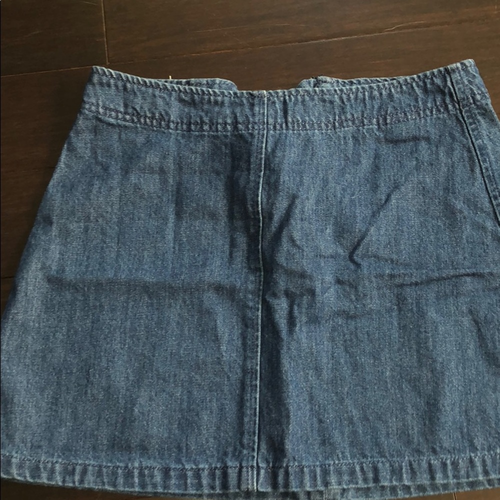 Brandy Melville denim mini skirt